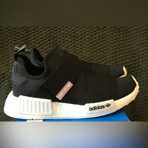 EUC Adidas Women’s NMD-R1 Running Sneakers Adj Strap Closure; Size 5.5
